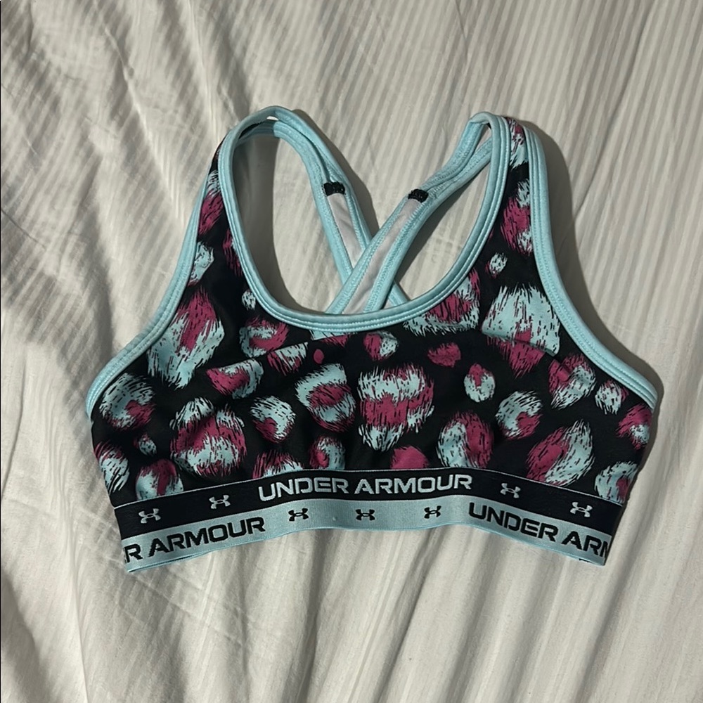 Under Armour Multicolor Patterned Sports Bra